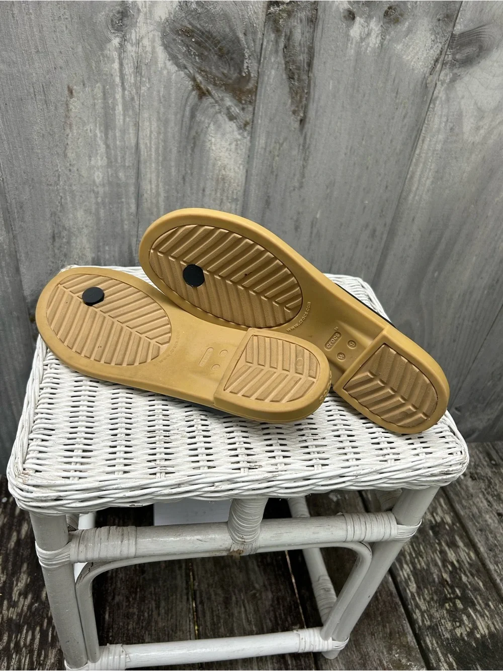 CROCS Women’s Tulum Sandals — Black (Women’s 8)